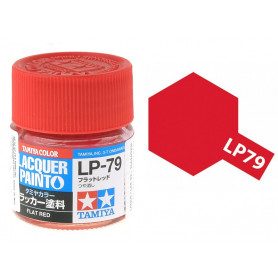 Tamiya LP-79 - Rouge mat - Peinture laquée 10 ml