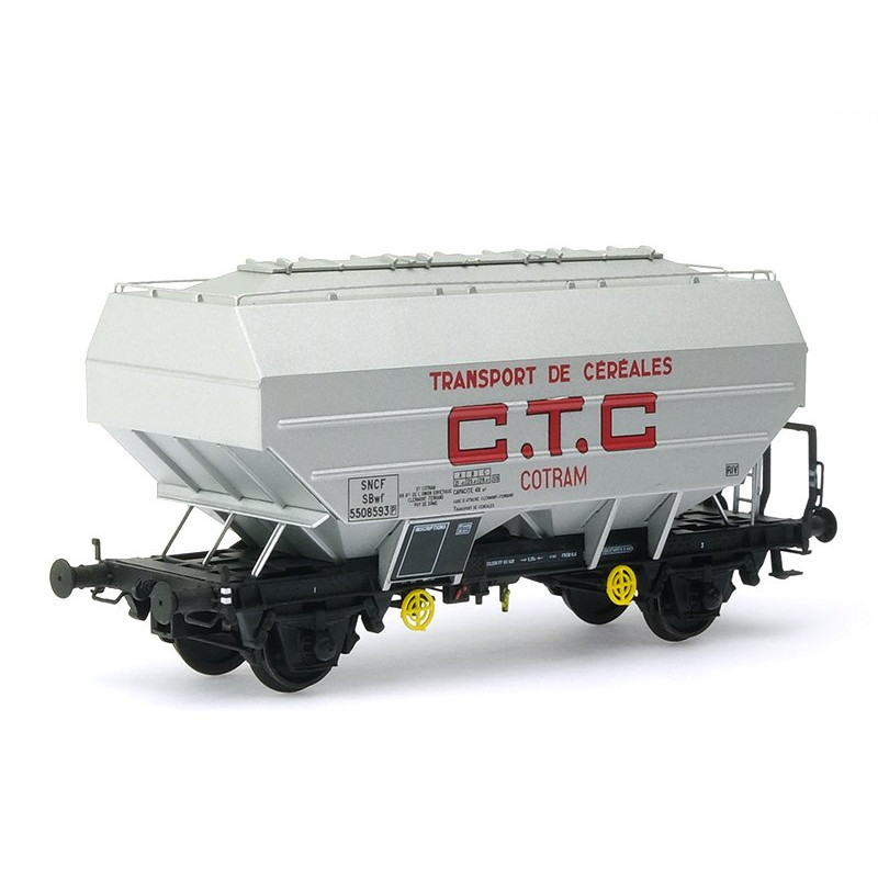 Wagon Céréalier Richard CTC Cotram - Ep. III - HO 1/87 - REE WB-624