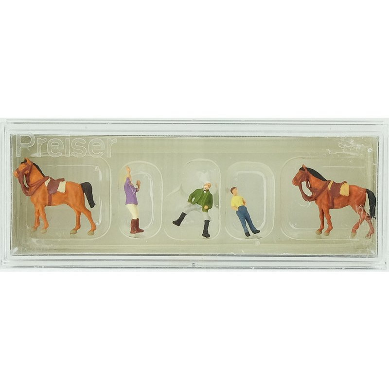 A l'école d'équitation - N 1/160 - PREISER 79186