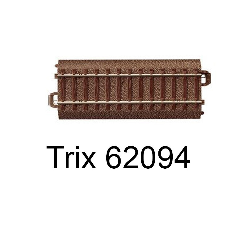 Rail droit voie C 94,2 mm - Trix 62094