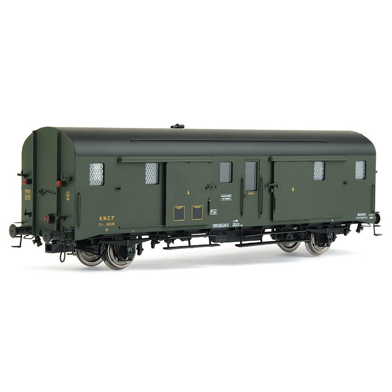 Fourgon DEV 52 Sud-Est SNCF - Ep. III - HO 1/87 - REE VB-337