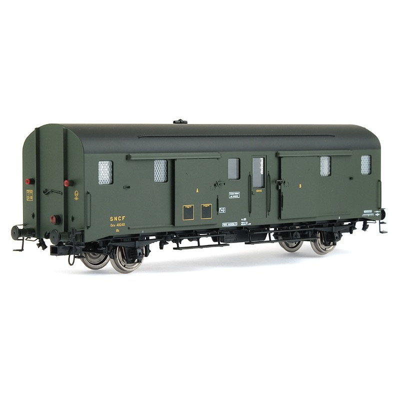 Fourgon DEV 52 Sud-Ouest SNCF - Ep. III - HO 1/87 - REE VB-341