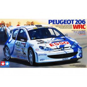 Peugeot 206 WRC - échelle 1/24 - TAMIYA 24221