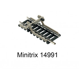 Rail droit avec butoir Minitrix - Trix 14991
