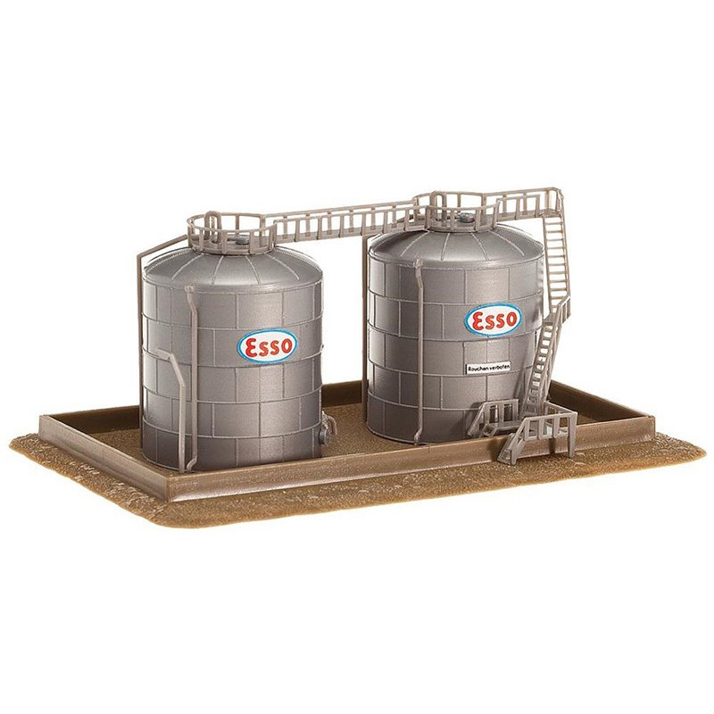 KIBRI HO MAQUETTE RESERVOIR CUVE A CARBURANT ESSO 9904 TRAIN