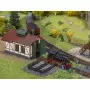 Remise à locomotive et poste de cantonnement - N 1/160 - FALLER 222108