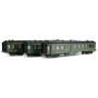 Coffret 3 voitures Ocem RA SNCF ép. IIIa - HO 1/87 - REE VB-281