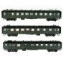 Coffret 3 voitures Ocem RA SNCF ép. IIIa - HO 1/87 - REE VB-281