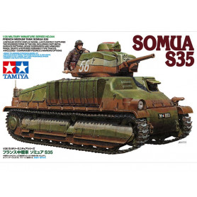 SOMUA S35 - WWII - échelle 1/35 - Tamiya 35344