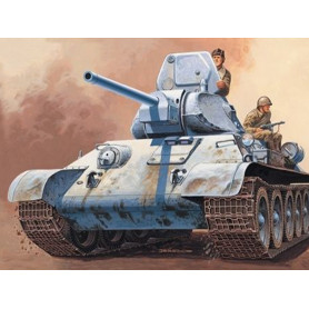 ITALERI 7008 - 1/72 - T 34/76 m42 - 2nde guerre mondiale