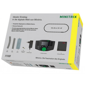 Coffret démarrage digital N 1/160 avec Mobile Station - TRIX MiniTrix 11100