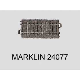 Coupon droit 77.5 mm voie C Marklin 24077