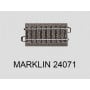 Coupon droit 70.8 mm voie C Marklin 24071