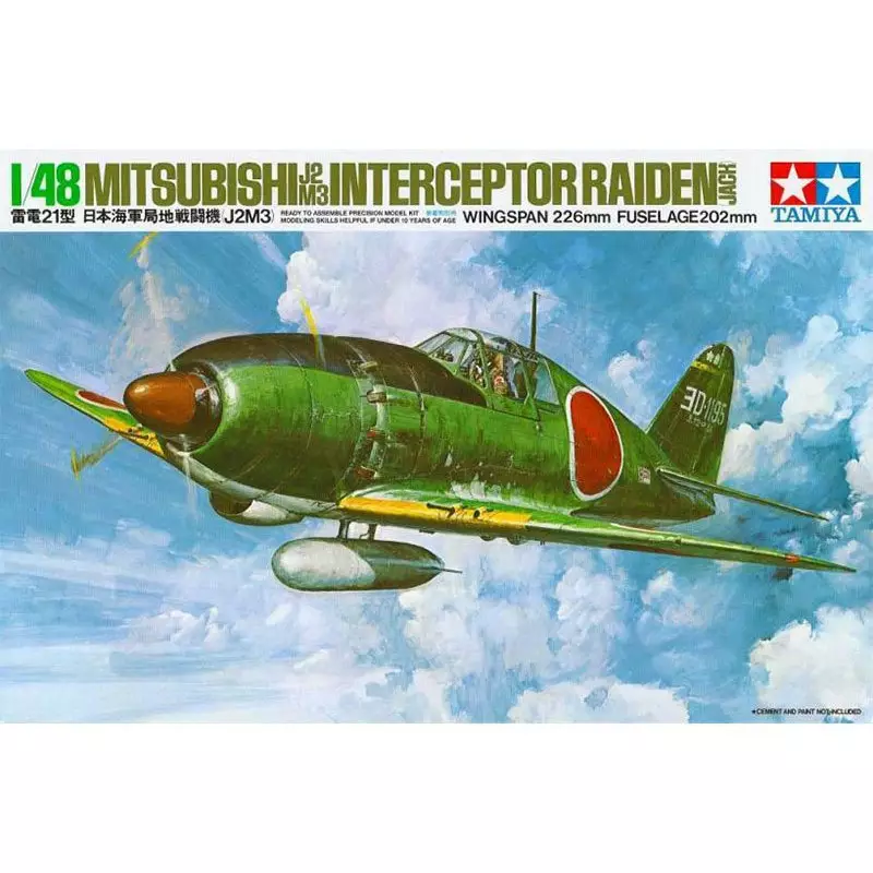 Mitsubishi J2M3 Raiden - 1/48 - Tamiya 61018