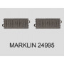 2x rail droit de contact 94.2 mm voie C Marklin 24995