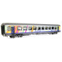 Set 3 voitures Corail Alsace ép. VI - SNCF - HO 1/87 - LS Models 40282