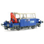 DU65 6 118 SUD-EST GRUE Brosseuse SNCF ép. V analogique - HO 1/87 - REE MB-110 - Fabrice Jovenin