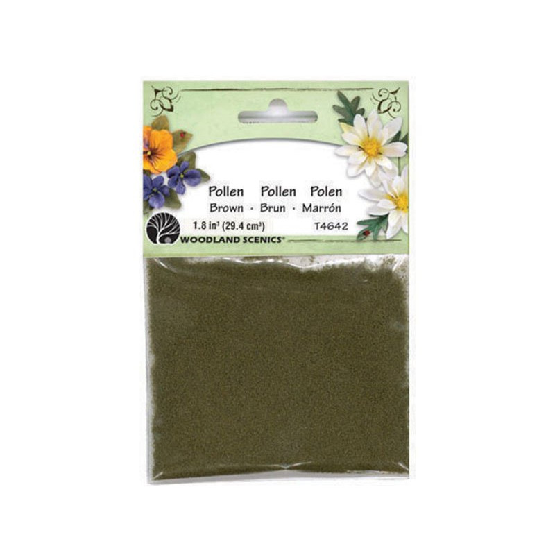 Sachet pollen fleurs marron - Woodland Scenics T4642