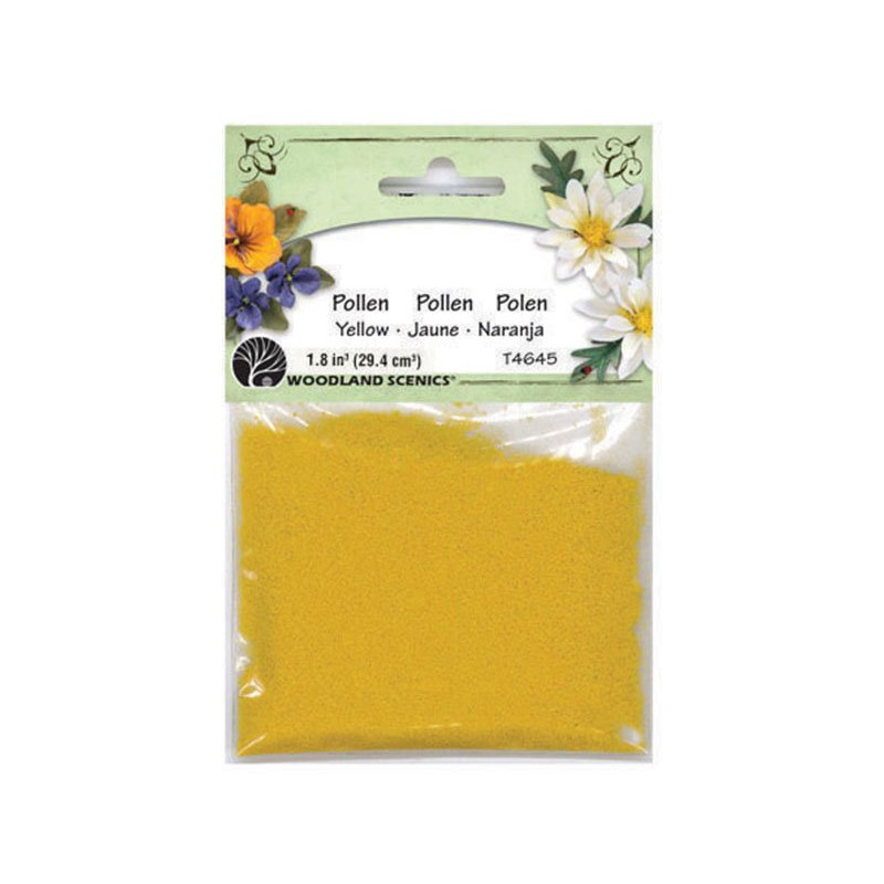 Sachet pollen fleurs jaune - Woodland Scenics T4645