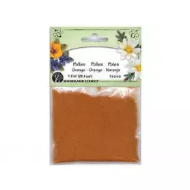 Sachet pollen fleurs orange - Woodland Scenics T4646