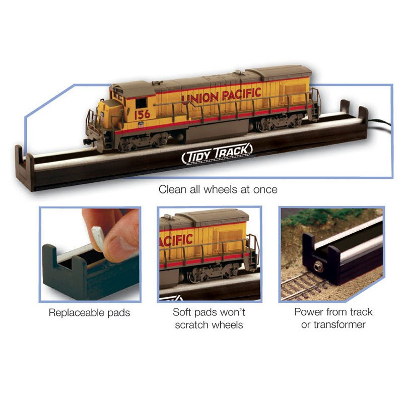 Kit De Nettoyage Pour Rails De Train Miniature Woodland Scenics TT4550 - Neuf, Pour Modélisme