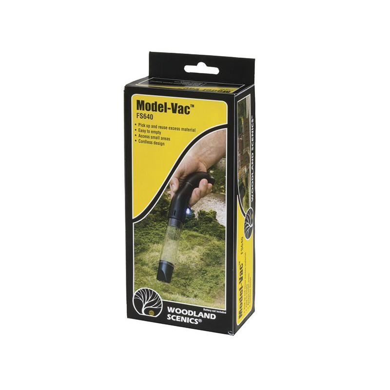 Aspirateur pour décor à pile 9V - Woodland Scenics FS640