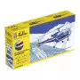 Alouette III gendarmerie avec colle + peinture - 1/72 - HELLER 56286