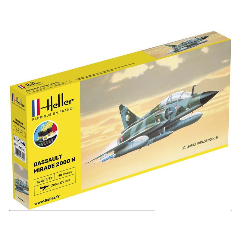 Mirage 2000 N Kit complet - échelle 1/72 - HELLER 56321