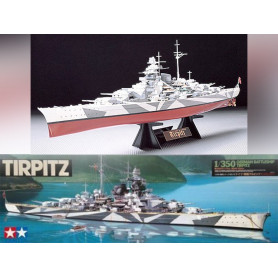 Cuirassé Tirpitz - échelle 1/350 - TAMIYA 78015