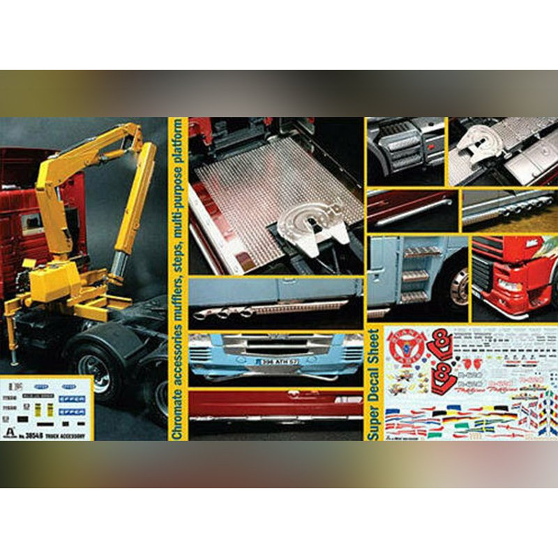 Accessoires pour camions - échelle 1/24 - ITALERI 3854