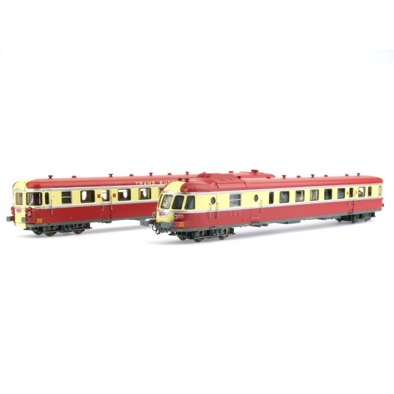 RGP 1 rouge TEE X-2776 + XR-2776 Moisy-le-Sec Ep. III - N 1/160 - REE NW-162
