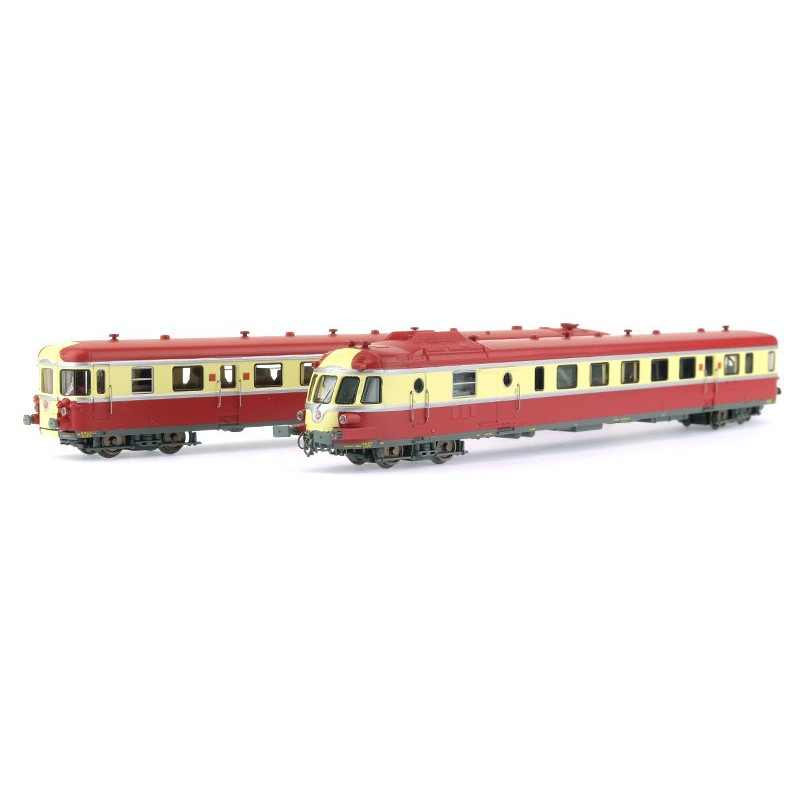 RGP 1 rouge SNCF X-2779 + XR-2779 Lyon-Vaise Ep. III - N 1/160 - REE NW-163