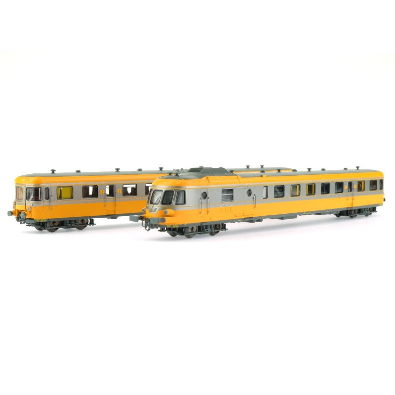 RGP 1 Orange-Gris métal XBD-2726 + XRABx-7728 Metz-Sablons Ep. IV - N 1/160 - REE NW-164