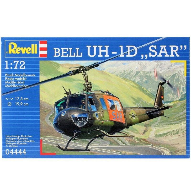 Bell UH-1D SAR - échelle 1/72 - REVELL 04444