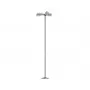 Lampadaire moderne type AEG triple éclairage - LED - HO - BUSCH 4199