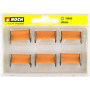 6x bancs de jardin public - HO 1/87 - NOCH 14849