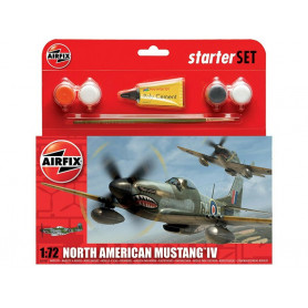 North American Mustang Mk. IV kit complet - échelle 1/72 - AIRFIX A55107