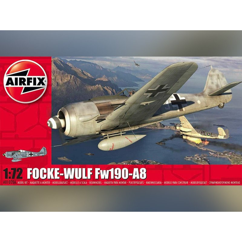 Focke Wulf Fw190A-8 - 1/72 - AIRFIX A01020A
