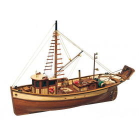 Maquette bateau PALAMÓS - bois - 1/45 - OCCRE 12000