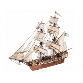 Maquette bateau pirate CORSAIR - bois - 1/80 - OCCRE 13600