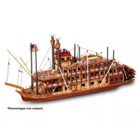 Maquette bateau MISSISSIPPI - bois - 1/70 - OCCRE 14003