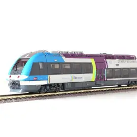 AGC Pays de la Loire 4 caisses - digital son - HO 1/87 - LS Models 10094S