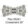PIKO 55241 - Voie A - Croisement 30° - HO 1/87