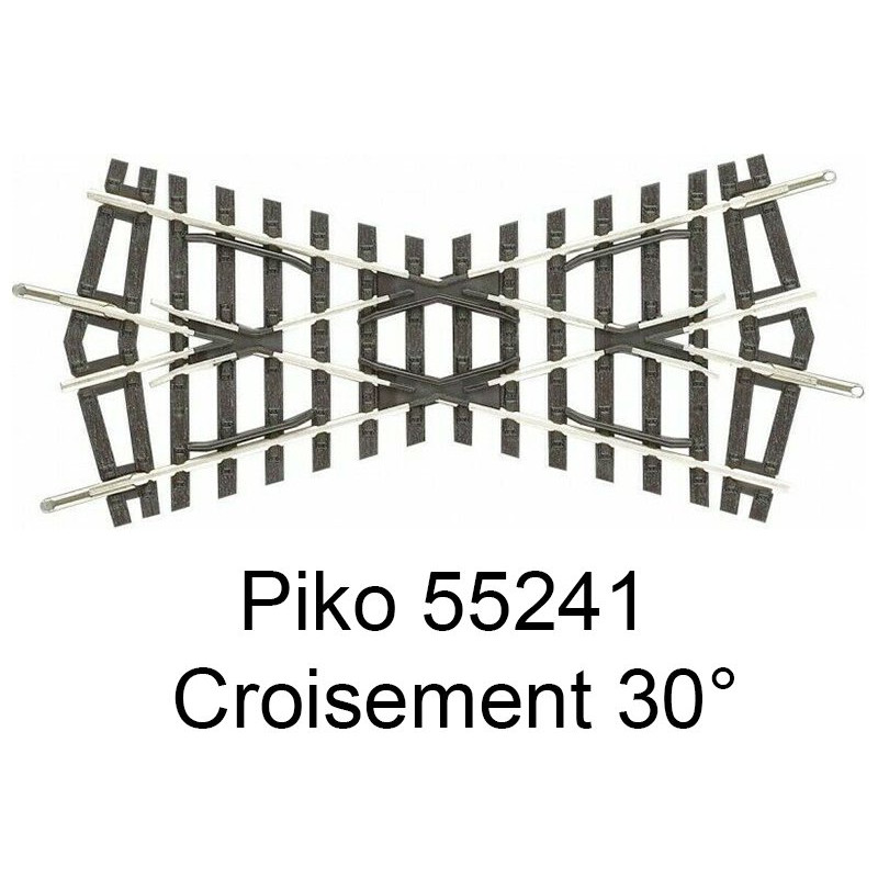 PIKO 55241 - Voie A - Croisement 30° - HO 1/87