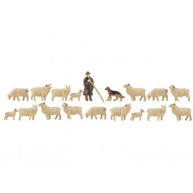 Berger et moutons - HO 1/87 - FALLER 151901