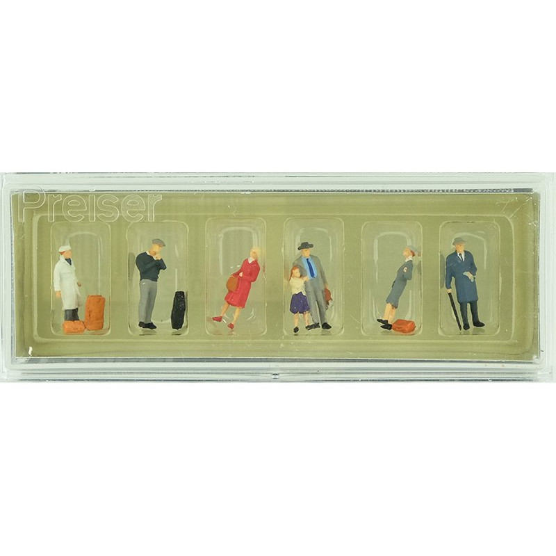 Voyageurs qui attendent - N 1/160 - PREISER 79197