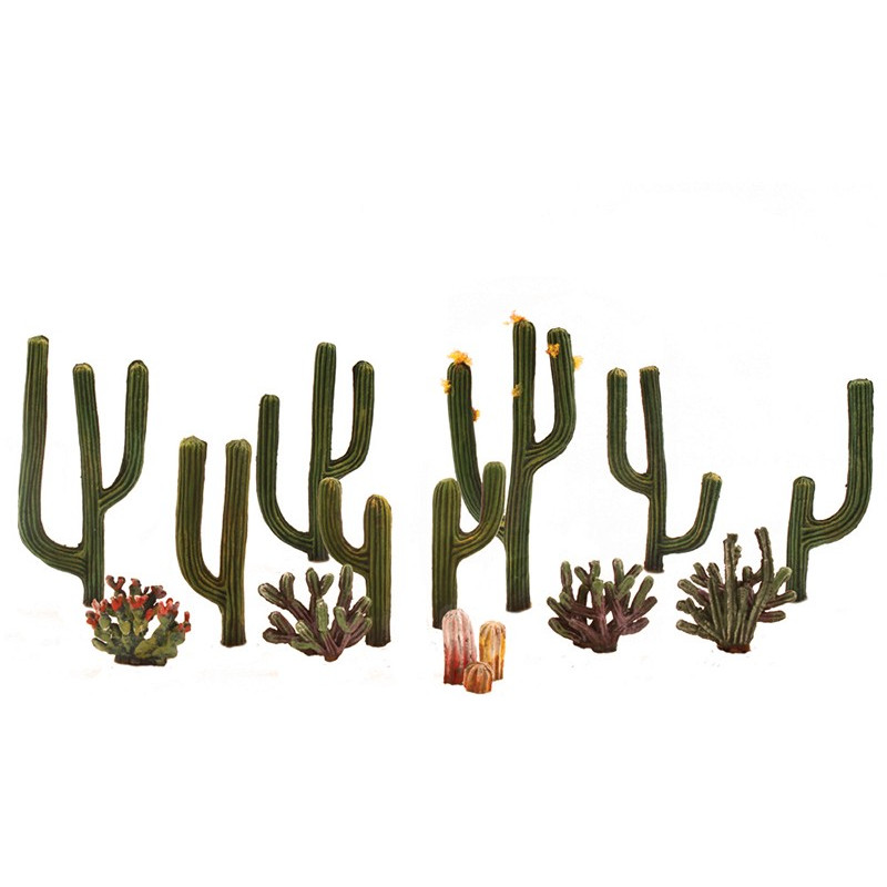 WOODLAND SCENICS TR3600 - 13 cactus à l'échelle HO