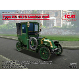 Renault type AG 1910 London Taxi - échelle 1/24 - ICM 24031