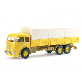Camion Büssing 12.000 jaune - HO 1/87 - WIKING 047904