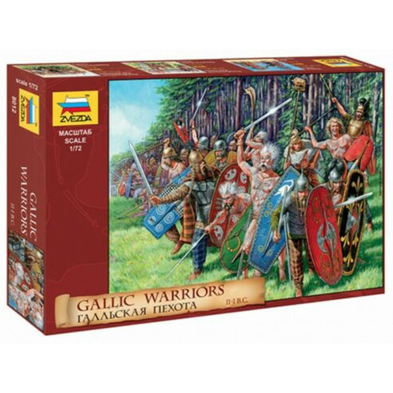 Guerriers gaulois - 1/72 - ZVEZDA 8012